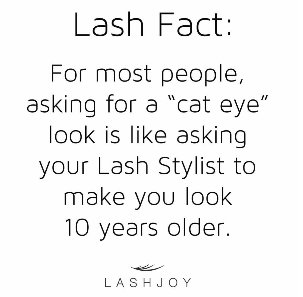 Why Cat Eye Lash Styling Makes Most People Look 10 Years Older